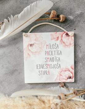 Koka dekors "Mamma"